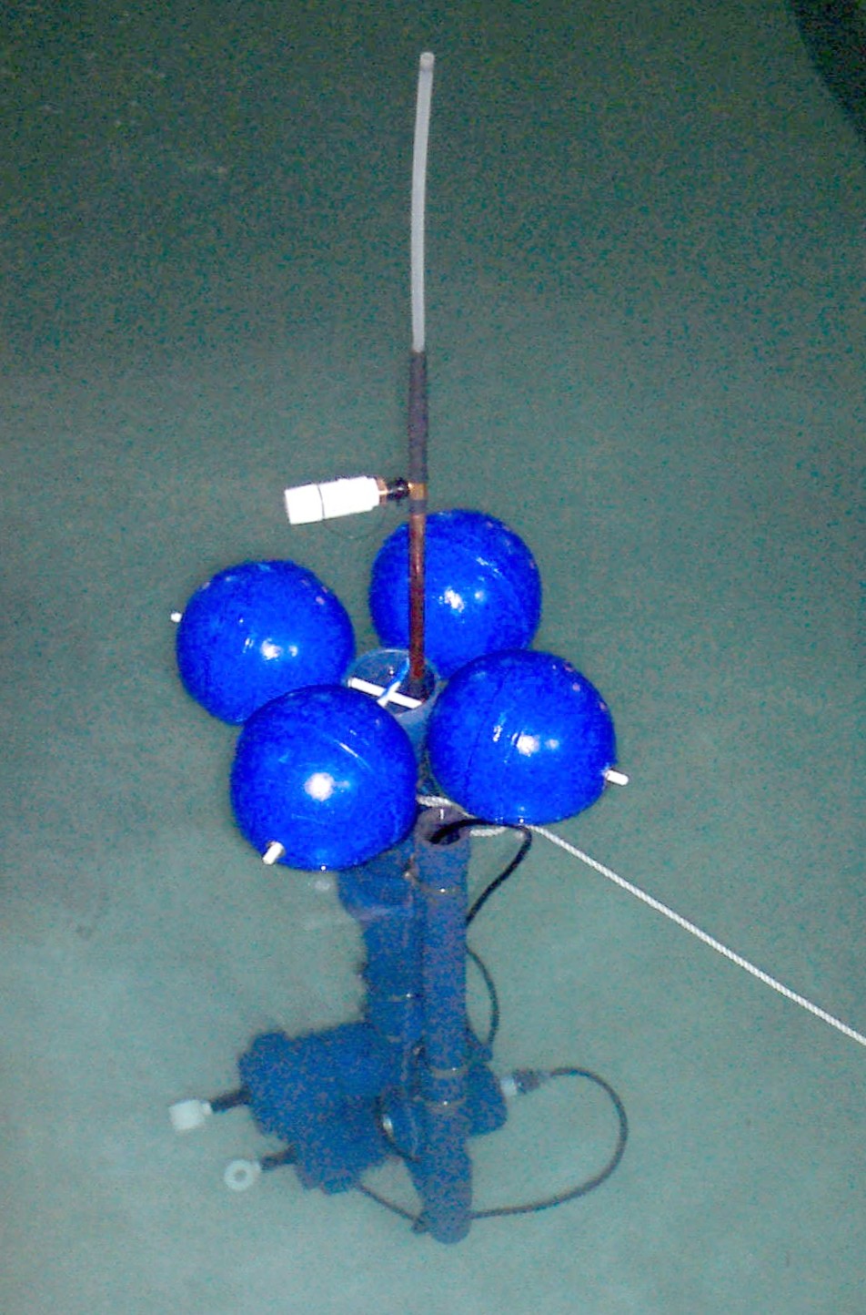 Model 118 dual channel Argos salinity buoy