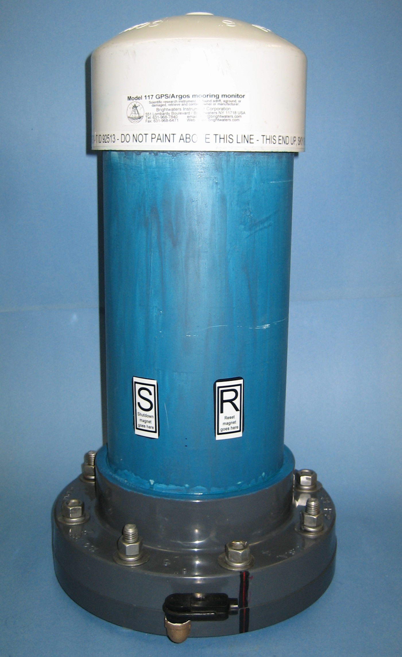 Model 117 GPS/Argos mooring monitor